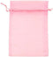ATCG 50pcs 8x12 Inches Large Drawstring Organza Bags for Decoration, Festival, Wedding Party Favors