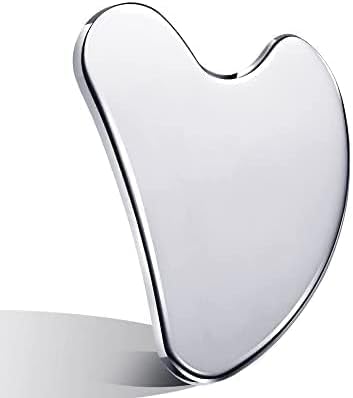 Livronic Gua sha Tool for Face | Stainless Steel Gua Sha | Facial