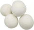 Wool Dryer Balls XL 4-Pack, 100% Pure New Zealand Wool, Reduces Wrinkles & Drying Time, Ideal for Essential Oils