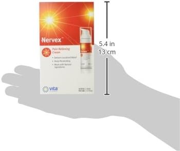Vita Sciences Nervex Powerful Neuropathy Cream: Advanced Natural Relief for Peripheral Neuropathy, Fibromyalgia