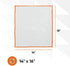 Superio Microfiber Glass, Mirror, Window Cleaning Cloth for Car Windshield, Lenses, TV Screen, Electronics, 14x16 Large