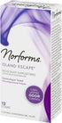 Norforms 12 Count (Pack 5) Feminine Deodorant Suppositories, Long Lasting Odor Control, Island Escape Scent