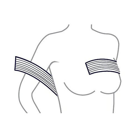 Post Surgery Breast Implant Stabilizer and Chest Compression Support Band, Breast Augmentation and Reduction Strap
