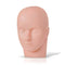 Practice Training Lash Mannequin Head for Make Up and Lash Extension, Soft-Touch Rubber Doll Face Head, Easy to Clean