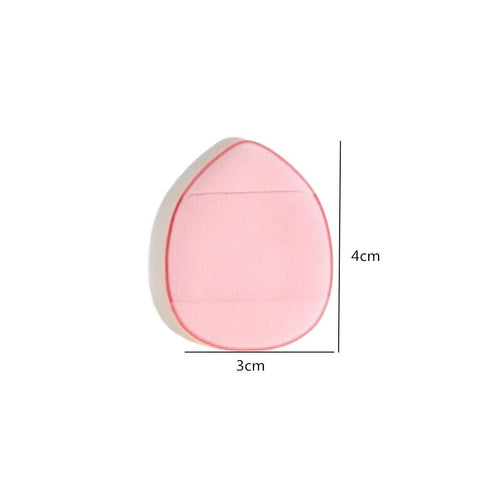 10 Pack Finger Powder Puff with Holder Strap, Mini Fingertip Makeup Sponge Pad for Liquid Foundation and Cream