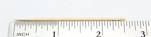 Makerstep Wooden Toothpicks, 2000 Pieces with Ornate Handle, 4 Packs of 500