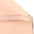 XICHEN 20 Sheets Pure Color Flower Wrapping Paper, Waterproof Gold Edge, 22.8x22.8 Inch (Champagne Pink) for DIY Crafts