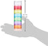 Ezy Dose Weekly Stackable Pill Organizer and Planner, 7 Compartments, Stack and Screw Together