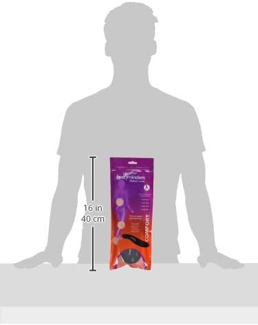 Comfort Orthotic Arch Support Insoles for Sport Shoes and Work Boots, Large (Men 9½ -11, Women 10½ - 12)