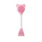 Pink Facial Cream Spatula, Silicone Face Mask Brush, Double Heads Skincare Applicator Tools for Facial Masks