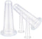 Xinjincang 4Pcs Massage Cupping Set Silicone Mini Facial Cups Face Massager Helper Skin