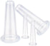 Xinjincang 4Pcs Massage Cupping Set Silicone Mini Facial Cups Face Massager Helper Skin