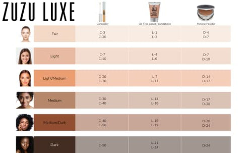 Zuzu Luxe Oil Free Liquid Foundation, L -14
