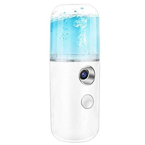 Nano Mister Sanitizer Spray Disinfectant Mist Machine for Home, Office, Car, Hotel (White)