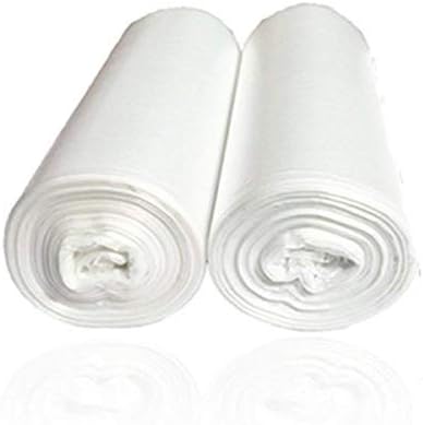 3 Gallon Small Clear Bathroom Trash Bags, Office Wastebasket Liners, 100 Counts