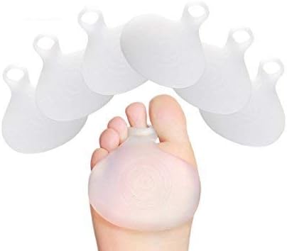 6PCS Silicone Gel Ball of Foot Cushion Insoles - Metatarsal Foot Pain Relief