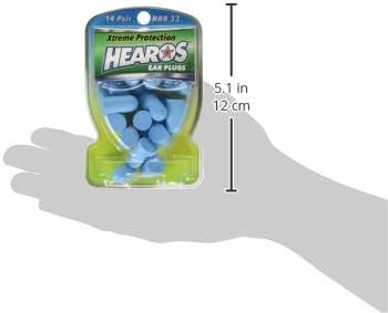 HEAROS Xtreme Protection Series Foam Ear Plugs, 14 Pair (3 Pack)