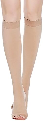 PPXGOGO Compression Socks for Men & Women (20-30mmHg) - Knee High Compression Stockings