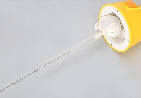 WAF Straw Brush Set of 10, Washing Brushes Tool, Nylon Skinny Pipe Tube Cleaner, 173mm x 5mm