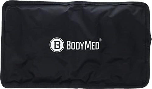 BodyMed Gel Cold Packs Black – Reusable Cold Therapy Ice Pack, Professional Fitness Cold Compress for Back, Shoulder,