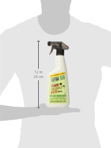 Motsenbocker's Lift Off 22-Ounce Stain Remover Spray - Eliminates Tough Food, Drink, and Pet Stains