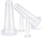 Xinjincang 4Pcs Transparent Massage Cupping Set Silicone Mini Facial Cups Face Massager Helper