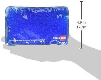 Theramed Gel Ice Pack Beads, Dual Sided Reusable Hot Cold Pack for Back, Arm, Knee, Shoulder