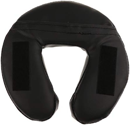 Duiaynke Foam Face Down Cradle Cushion Pillow for Massage Acupuncture Table BedNursing Tool Accessories - Black