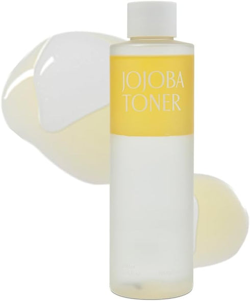 Jojoba Toner for Face 6.76oz (200ml), 100% Organic Jojoba Oil with Wild Strawberry, Deep Hydration