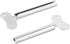 NexusPulse 2 Pcs Silvery Metal Tube Squeezer Keys, Toothpaste Metal Hair Dye Color