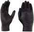 Sysco Nitrile High Performance Gloves, Powder Free Disposable Food Grade (100 Gloves Pack) (Large - Black)