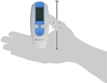 AccuRelief TENS Unit Muscle Stimulator, Pain Relief System, Electric Muscle Stimulator with Electrodes, White and Blue