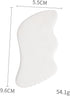 Jade Gua Sha Massage Tool - Facial and Body Scraper for Relaxation