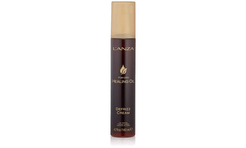 L’ANZA Keratin Healing Oil De-frizz Cream, Travel-size (4.7 Fl Oz), For Shiny Finishing, UV and Heat Protection