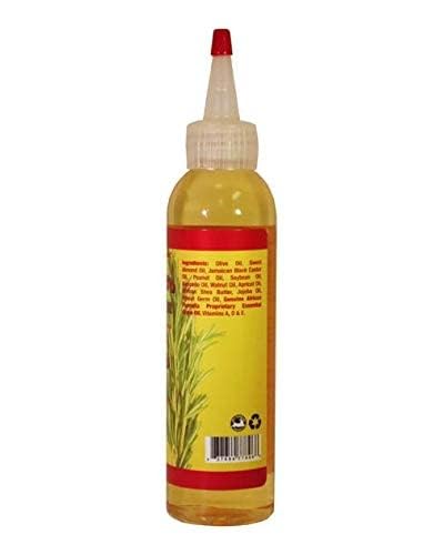 SuperGrow Hair & Scalp Oil, 4oz Nourishing Lightweight Oil Blend for Moisturizing & Shining Dry Scalp