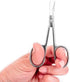 Professional Small Grooming Manicure Cuticle Scissors for Facial Hair, Nail, Moustache, Eyebrow, Eyelash, Nose, Ear,
