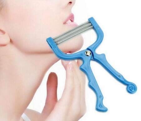 WOIWO 2PCS Facial Hair Removal Tools - 3 Layer Spring Thread Depilator Cream Facial Hair Remover