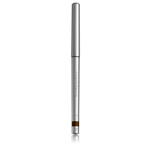 Hypoallergenic Eyeliner Waterproof (Spicy Cinnamon) - Unscented Metallic Brown Eye liner - Vegan and Cruelty Free Eye Pencil - Colored Eyeliners for Sensitive Eyes