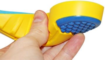 Happystep Memory Foam Sport Gel Shoe Insoles, Size L: Men 8-12 or Women 9-14, Heel Cushioning & Shock Absorption