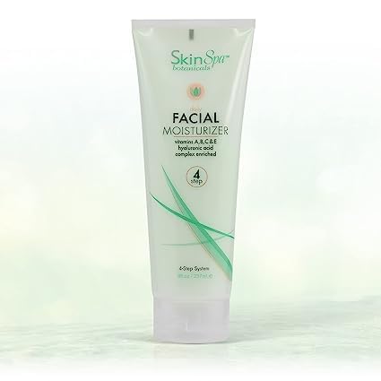 SKIN SPA Daily Face Moisturizer Lotion, 8 Oz - Non-Greasy Skin Care Facial Cream for Soft and Smooth Skin