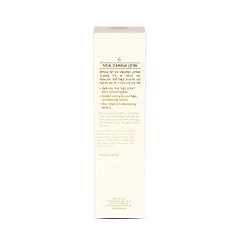 Hylunia Skincare Gentle Cleansing Lotion 5.1 oz with Hyaluronic Acid & Olive Oil Squalene – Hydrating, Non-Drying