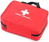 First Aid Bag, Empty Medical Storage Kit for Emergency First Aid (Red, 2PCS)