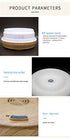 Serenity 500ml 3d Essential Oil Diffuser Sky Iron Dome Dots Colorful I light