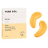 PURE SOL Hydrogel Gold Under Eye Mask - Hyaluronic Acid, Retinol, 12 Pairs for Puffy Eyes, Dark Circles