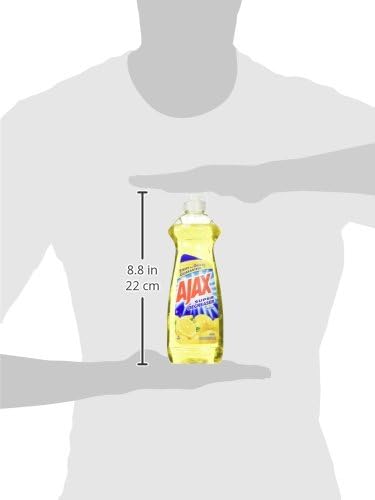 Ajax Super Degreaser Dish Liquid, Lemon, 12.6 oz