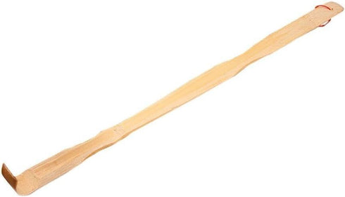 Jowxsx Brown Back Itchy Scratcher Durable Wooden Handheld Scratchback Rack for Body/Neck/Back/Shoulder -
