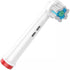 Replacement Brush Heads for Oral-B Braun Electric Toothbrush, Diamond Clean, EB55-X, Pack of 4