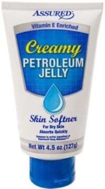 Naisian Pack of Four (4) Creamy Petroleum Jelly, 4.5 oz.