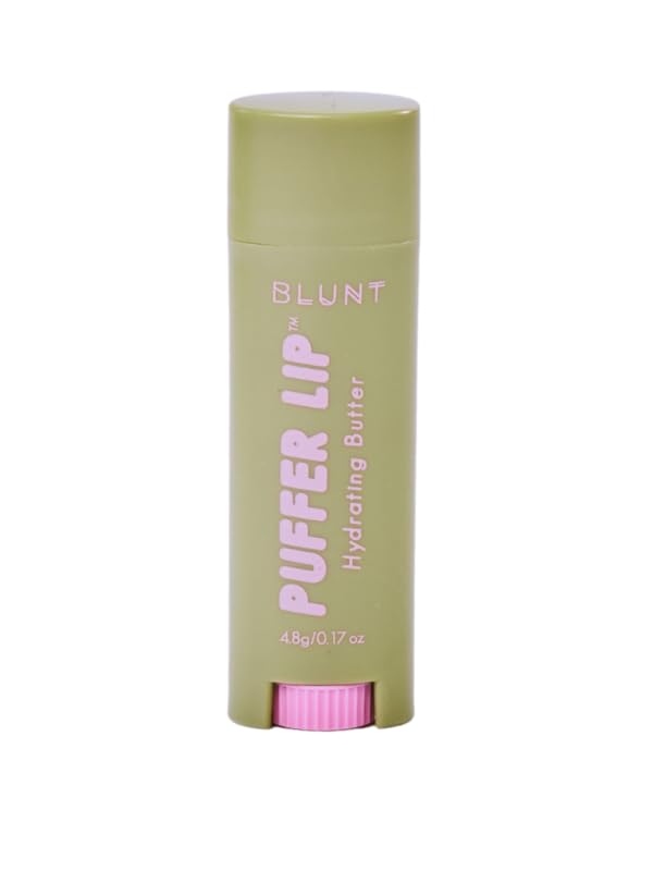 Puffer Lip Hydrating Butter Balm for Dry Lips | Plant-Based, Free of Petrolatum, Beeswax, Lanolin