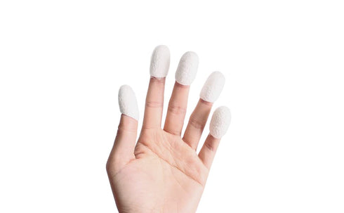 Memoir Organic Silkworm Finger Rub - Facial Cleanser, Blackhead & Acne Scar Removal, Anti-Aging Scrub